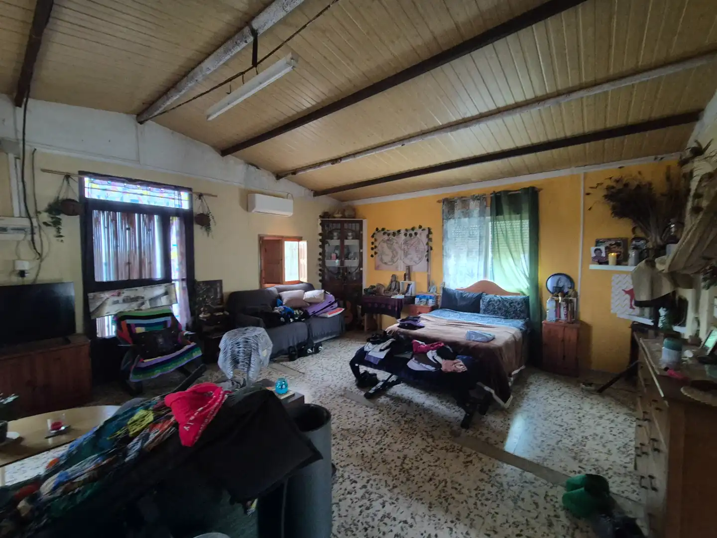 Sala d'estar de Finca rústica en venda en Las Torres de Cotillas amb Jardí privat, Terrassa i Traster