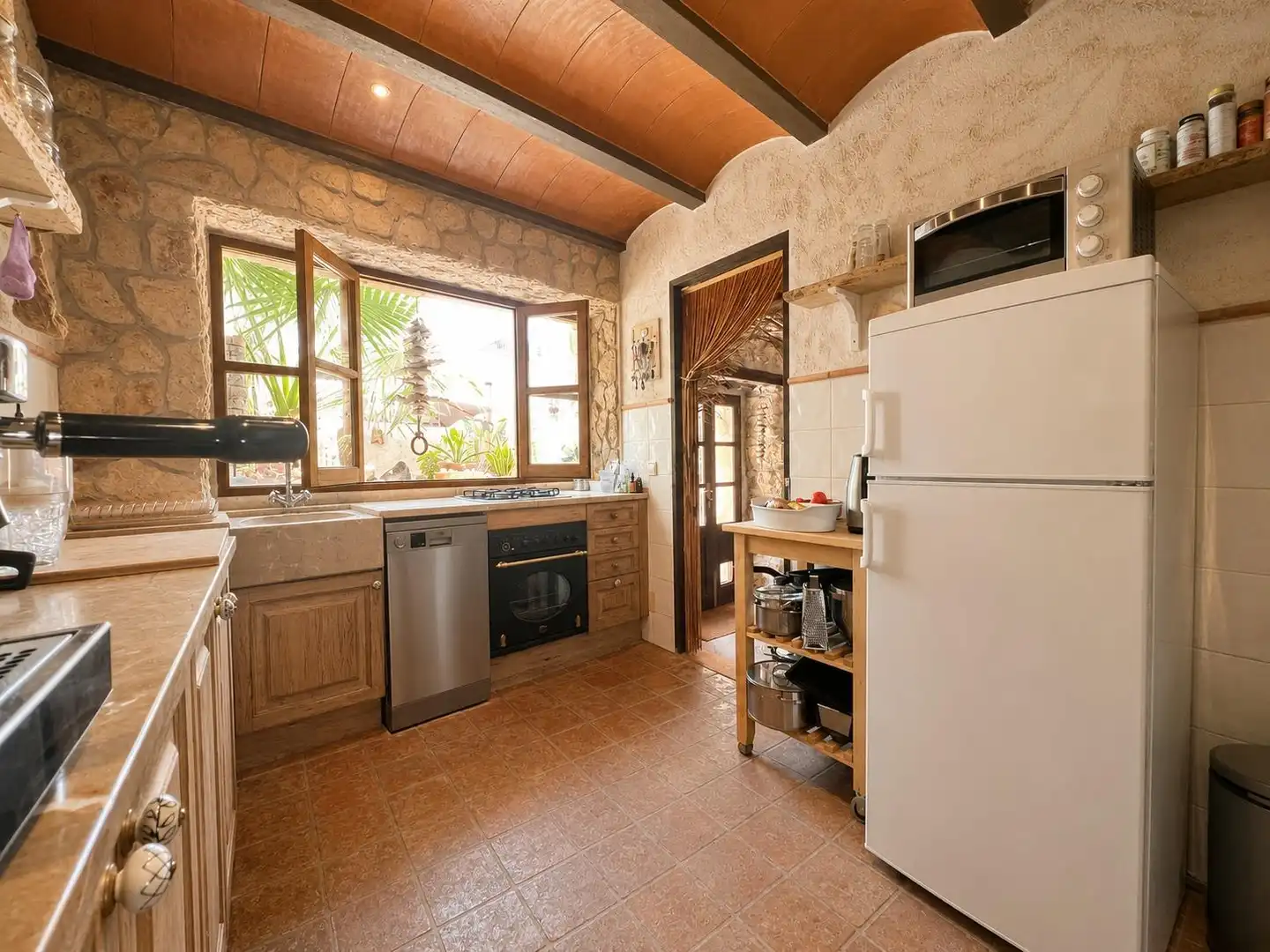 Kitchen of Houses for sale in Pollença  with Air Conditioner, Terrace and Balcony