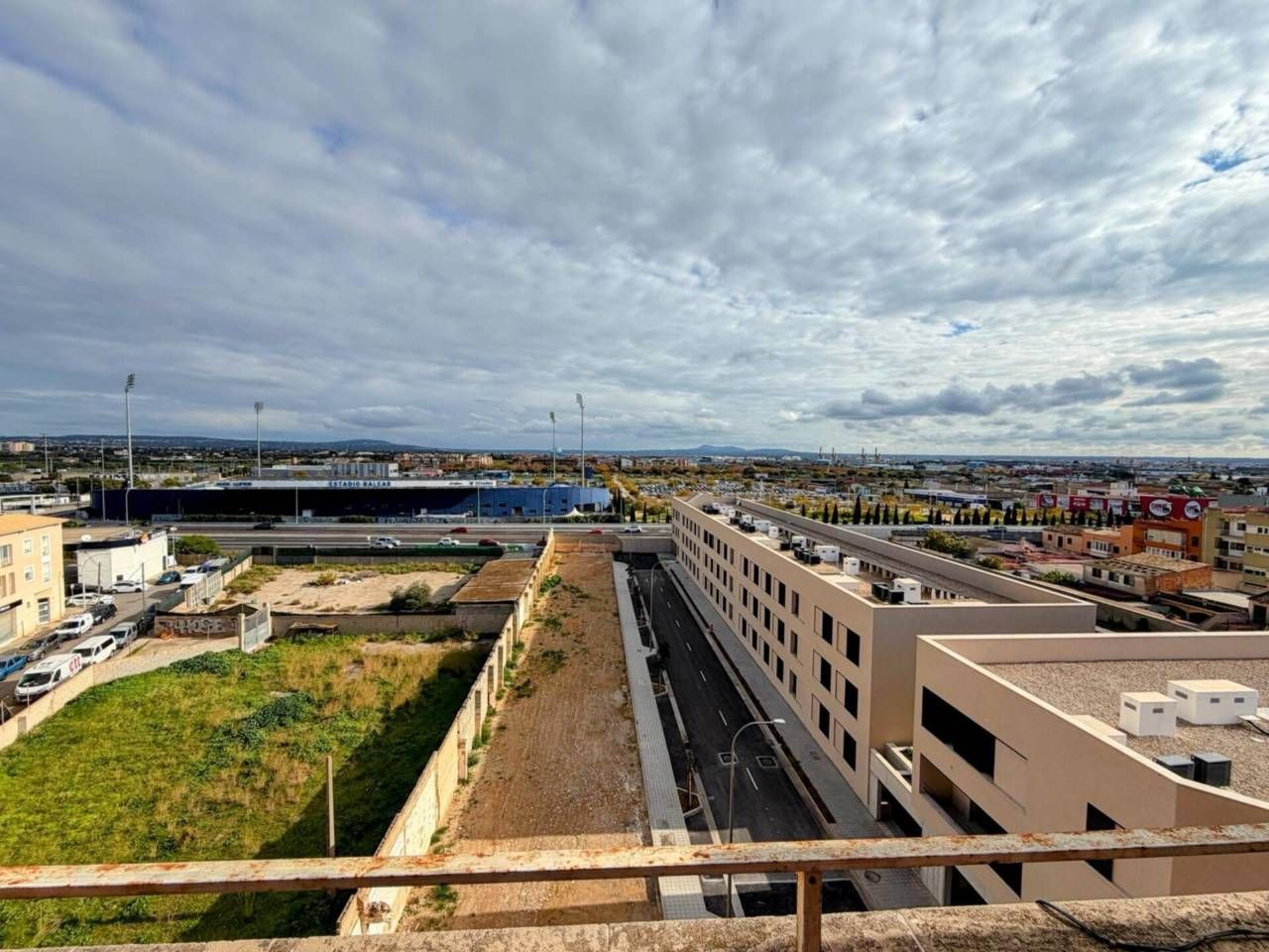 Vista exterior de Ático en venta en  Palma de Mallorca con Balcón