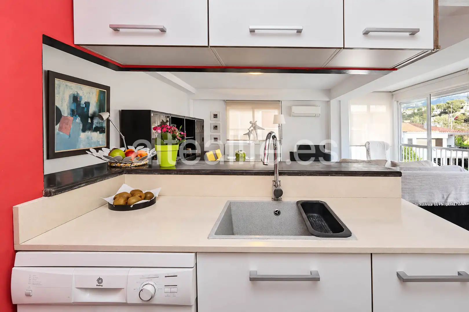 Cocina de Apartamento en venta en L'Olla