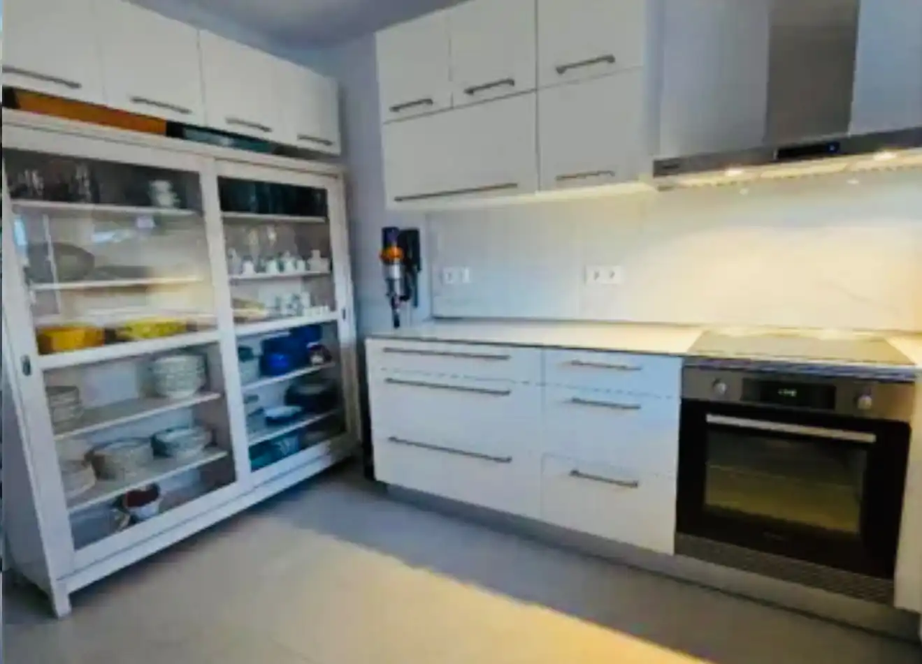 Küche von Haus oder Chalet zum Verkauf in Calpe / Calp mit Klimaanlage, Heizung und Privatgarten