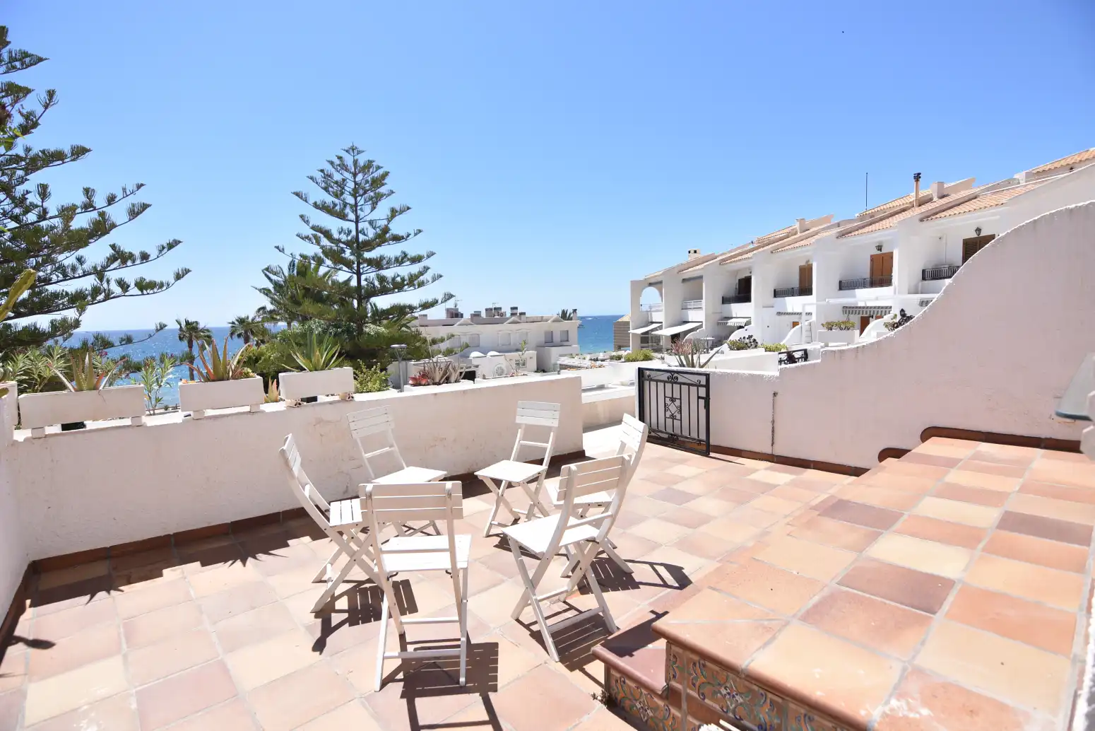 Terrace of Flat for sale in Santa Pola  with Air Conditioner, Heating and Private garden