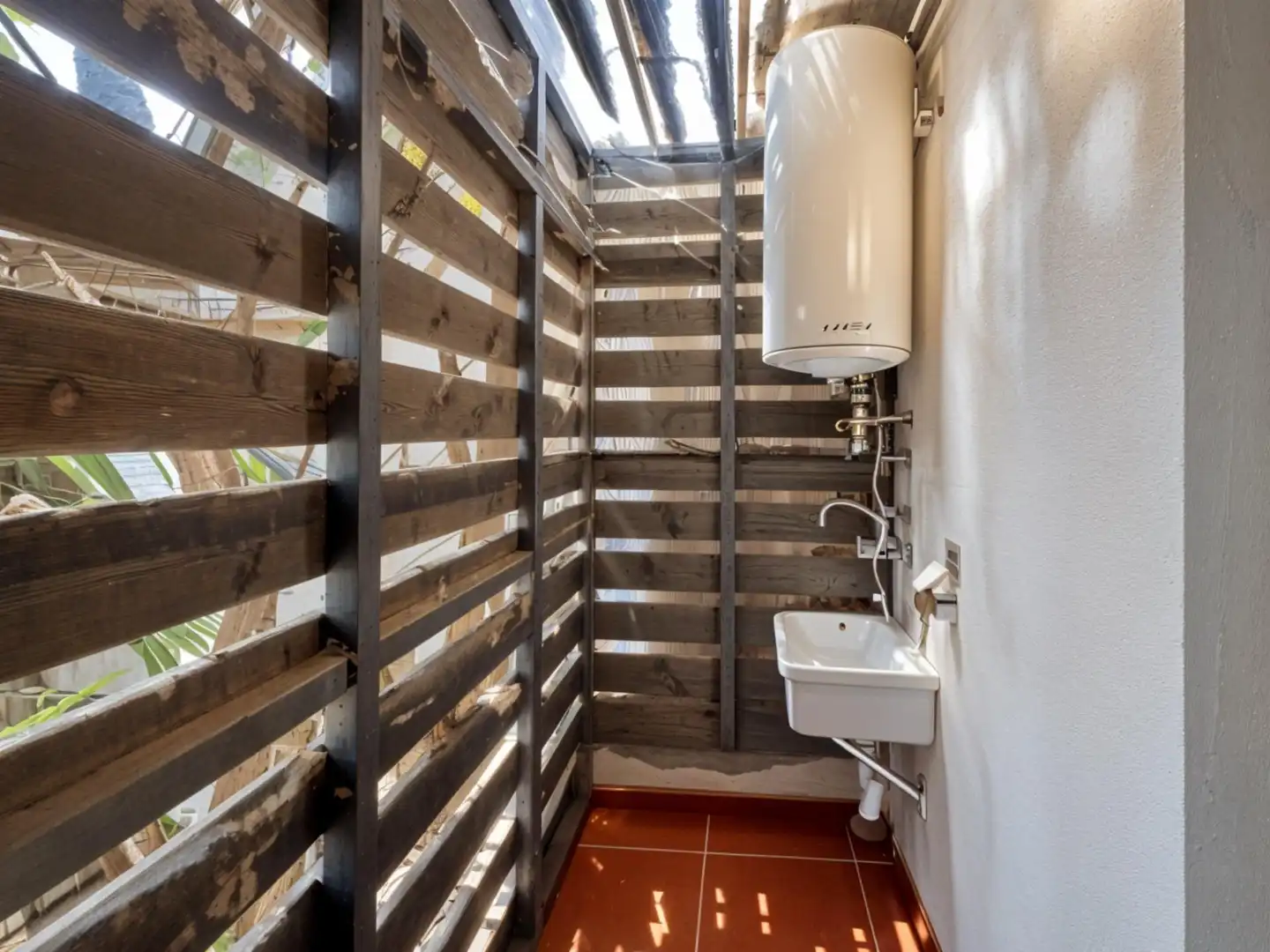 Balcony of Detached homes for sale in Níjar  with Air Conditioner, Heating and Private garden