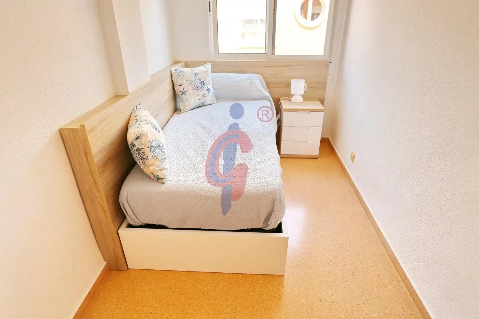 Schlafzimmer von Wohnungen zur Miete in Guardamar del Segura mit Klimaanlage, Heizung und Terrasse