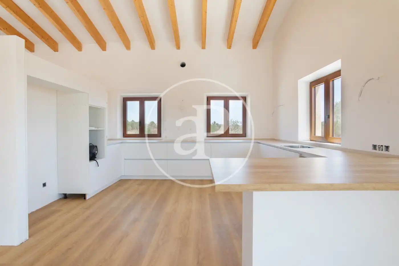 Cocina de Casa o chalet en venta en Campos con Aire acondicionado, Calefacción y Jardín privado