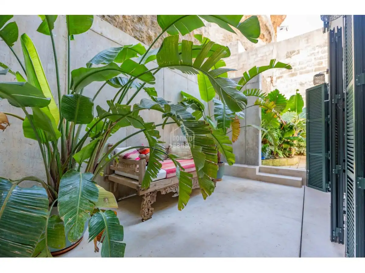 Jardí de Apartament en venda en Maó - Mahón amb Calefacció, Terrassa i Piscina