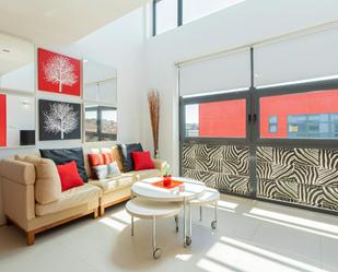 Living room of Flat to rent in  Madrid Capital  with Air Conditioner