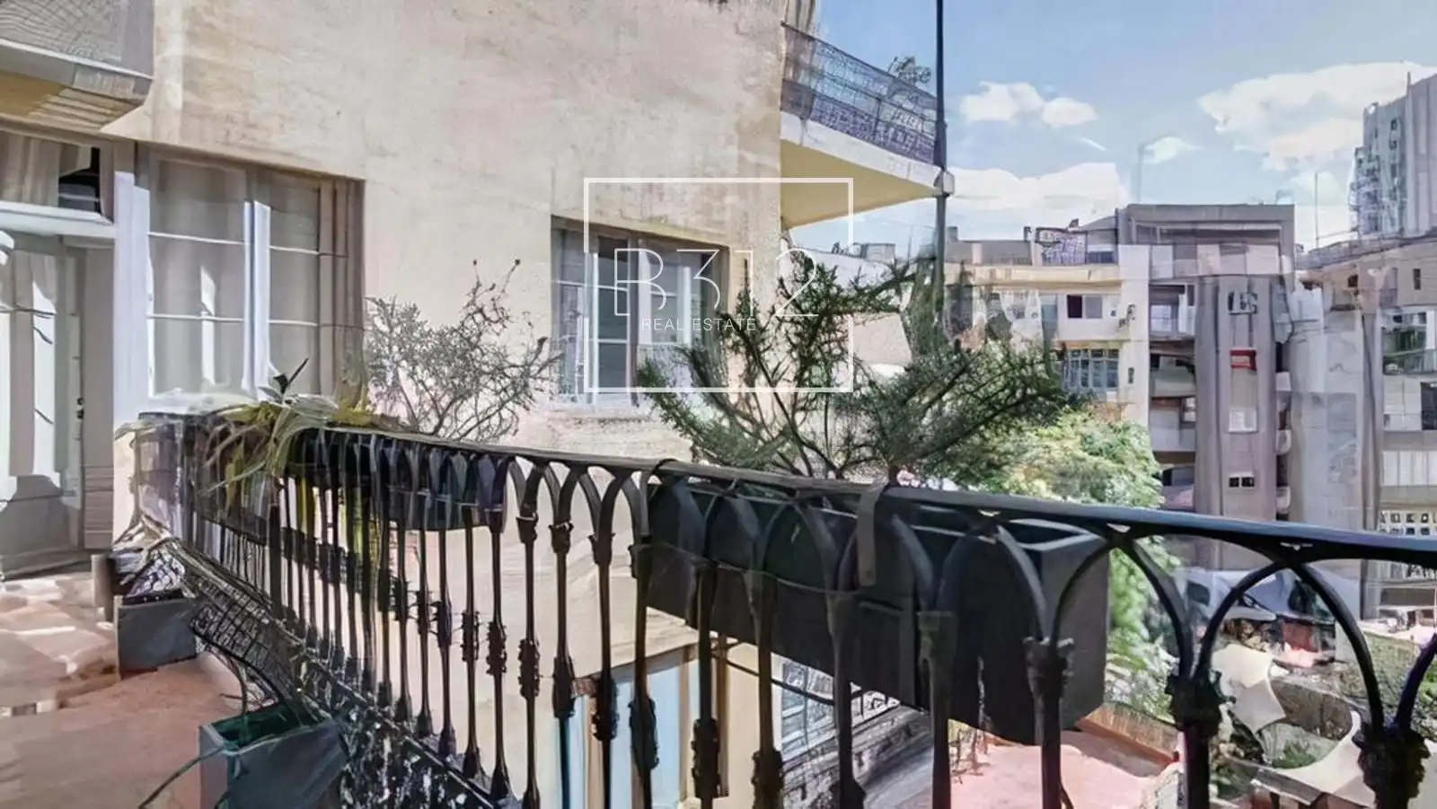 Exterior view of Flat for rent in Barcelona  with Air Conditioner, Heating and Terrace