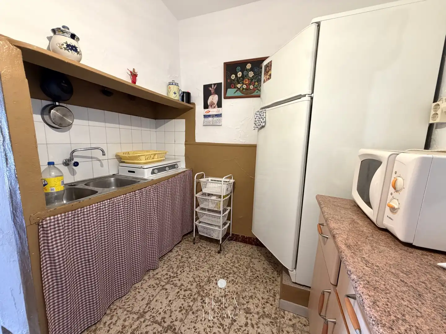 Cuina de Casa adosada en venda en Ardales amb Jardí privat i Moblat