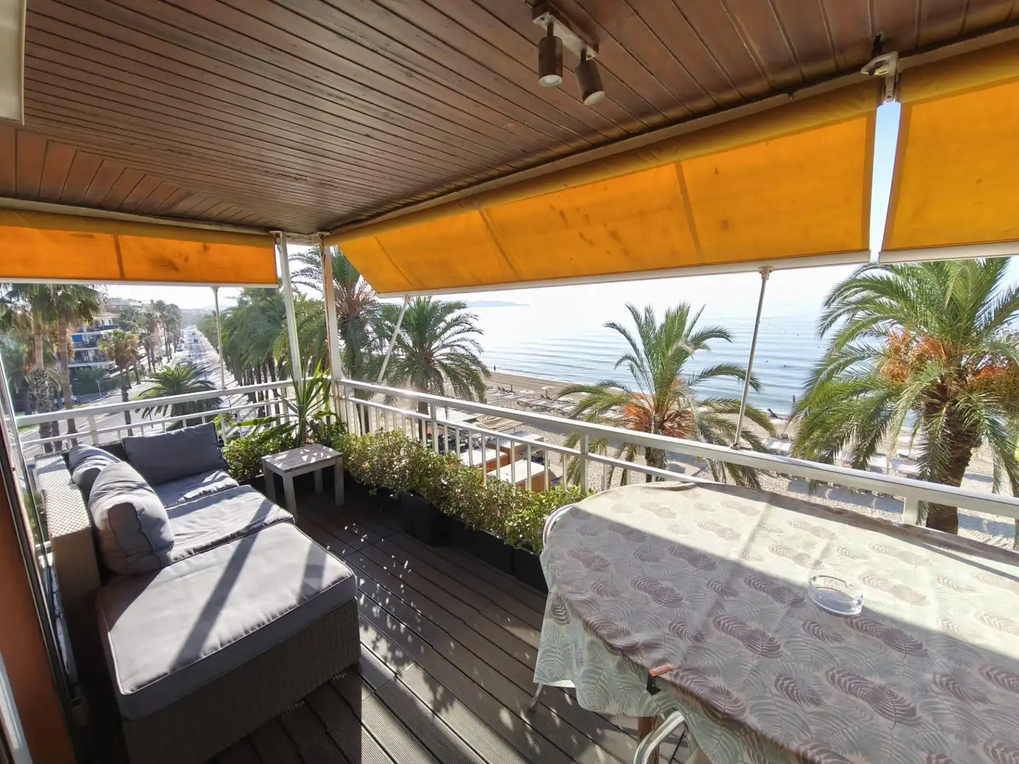 Terrace of Flat for sale in Salou  with Parquet flooring, Terrace and Furnished