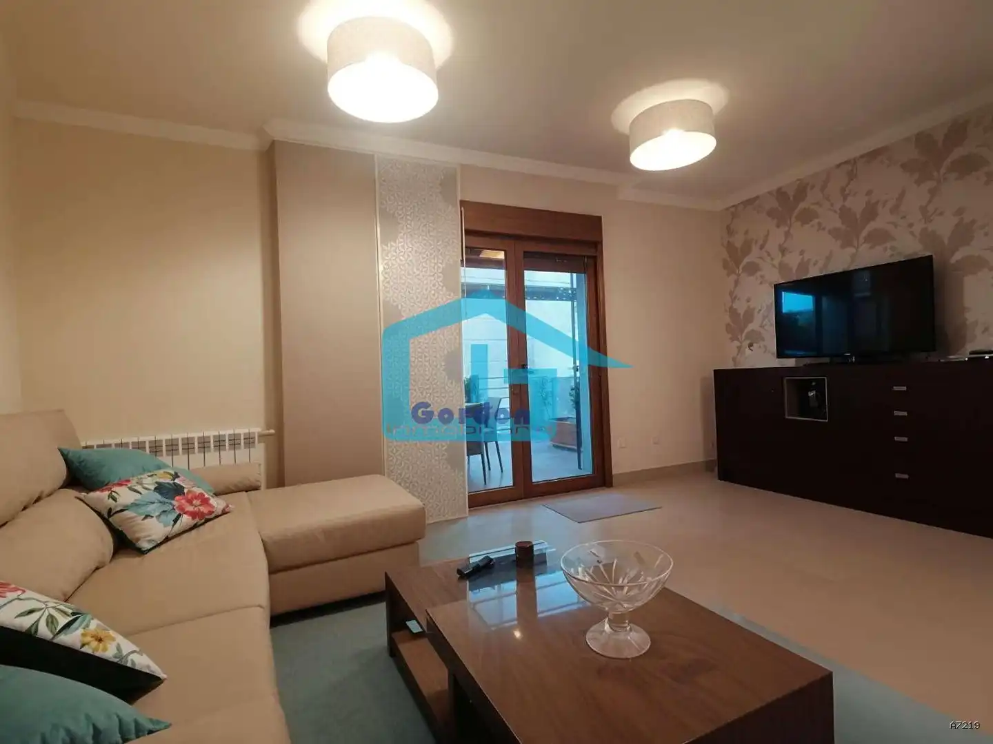 Sala de estar de Casa o chalet en venta en Sanxenxo con Calefacción, Terraza y Trastero