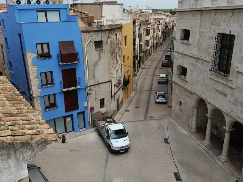 Außenansicht von Wohnung zur Miete in Sant Mateu mit Klimaanlage, Möbliert und Balkon