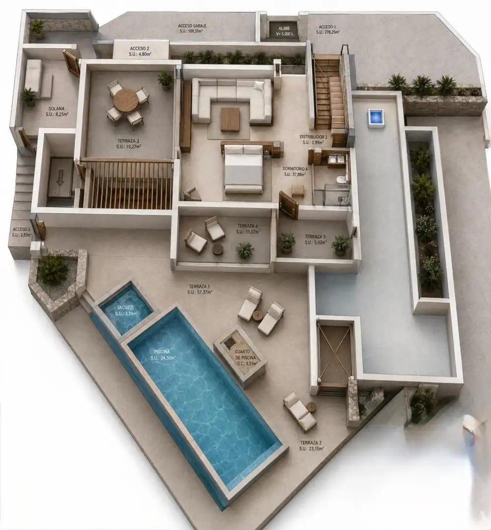Residencial en venda en Teguise