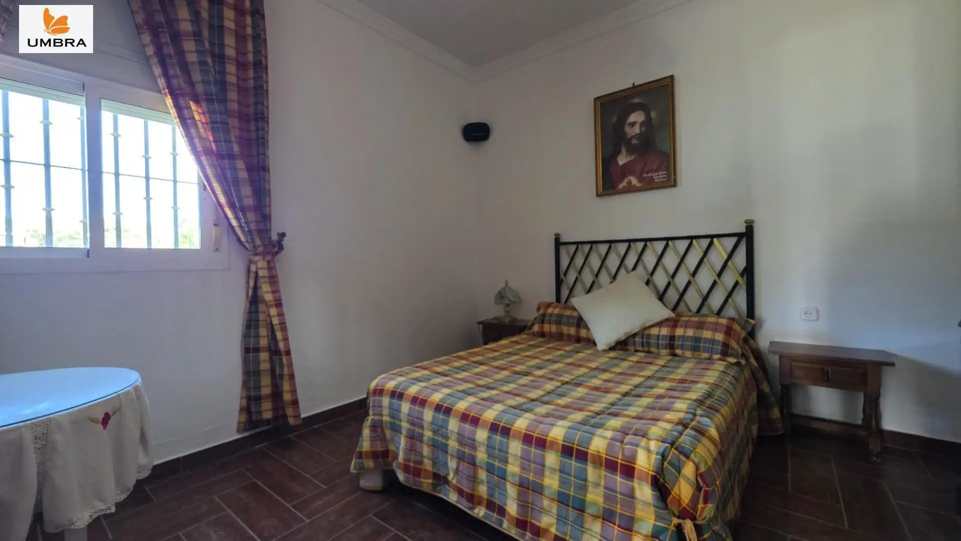 Dormitori de Finca rústica en venda en Jerez de la Frontera amb Aire condicionat, Jardí privat i Terrassa