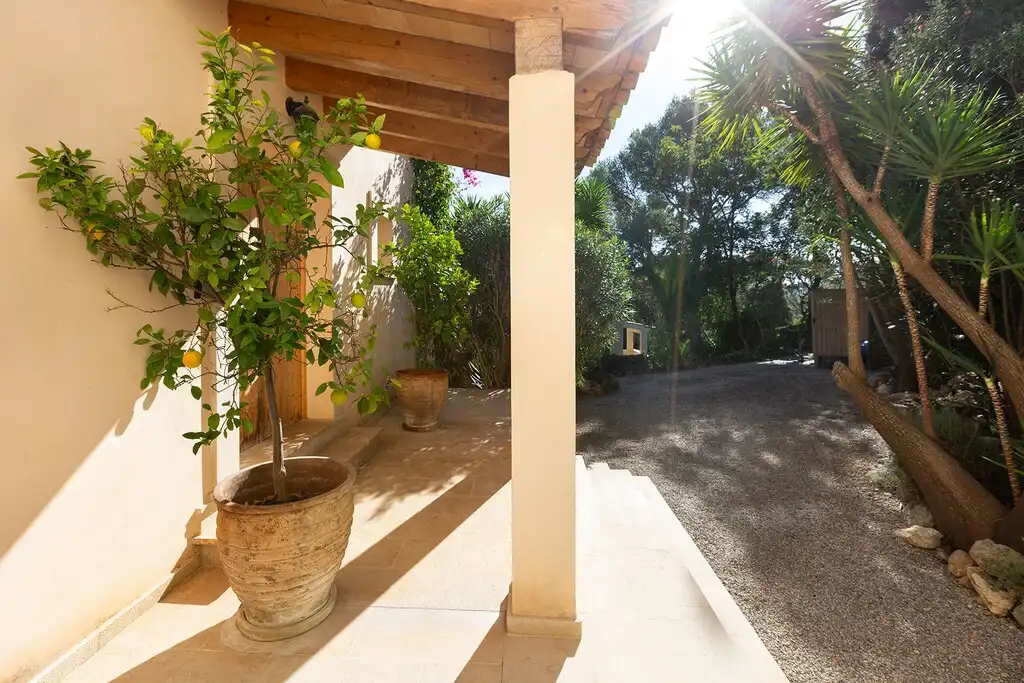 Terrassa de Casa o xalet en venda en Sa Pobla amb Aire condicionat, Jardí privat i Terrassa