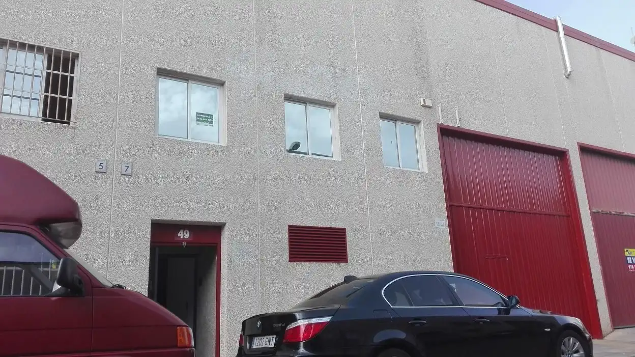 Exterior view of Industrial buildings for sale in Zaragoza