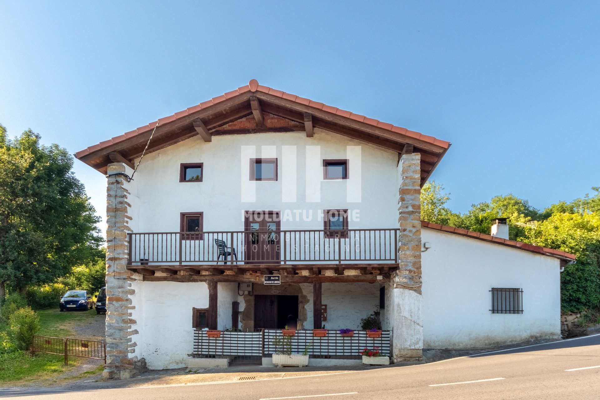 Vista exterior de Casa o xalet en venda en Zalla  amb Calefacció