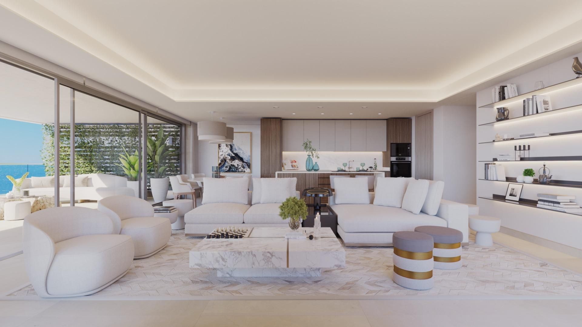 Living room of Flat for sale in Málaga Capital  with Air Conditioner, Heating and Private garden