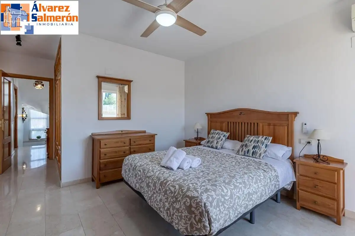 Habitación de Casa o chalet en venta en Huétor Vega con Terraza, Piscina y Balcón