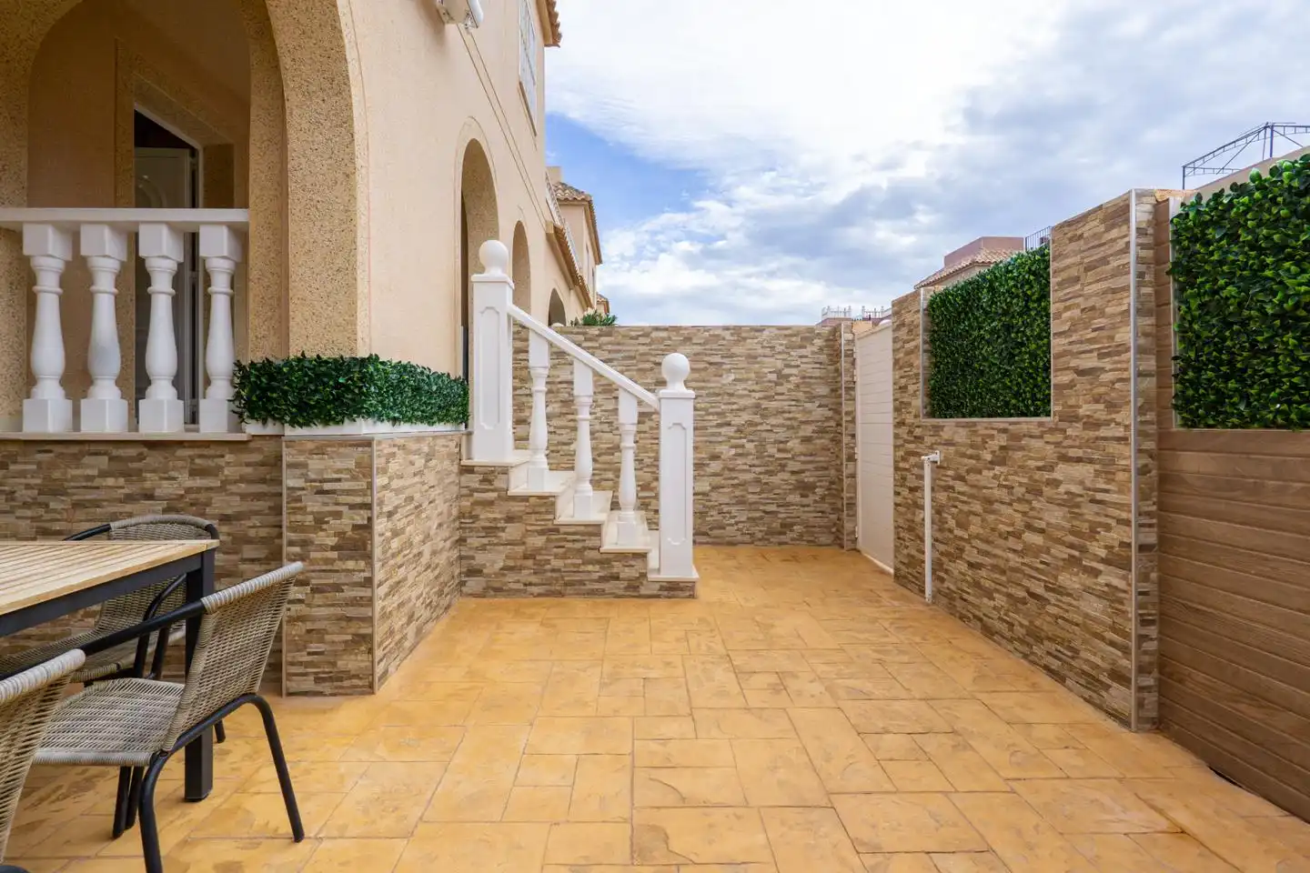 Terrace of Detached homes for sale in Santa Pola  with Air Conditioner, Terrace and Storage room