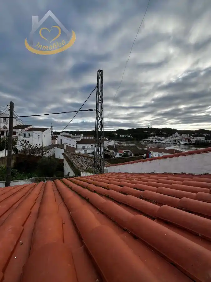 Vista exterior de Casa o xalet en venda en Sanlúcar de Guadiana amb Aire condicionat, Moblat i Forn