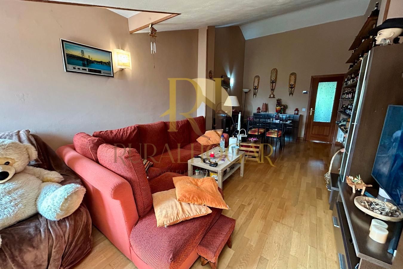 Wohnzimmer von Wohnung zum verkauf in Villasabariego mit Heizung, Terrasse und Möbliert