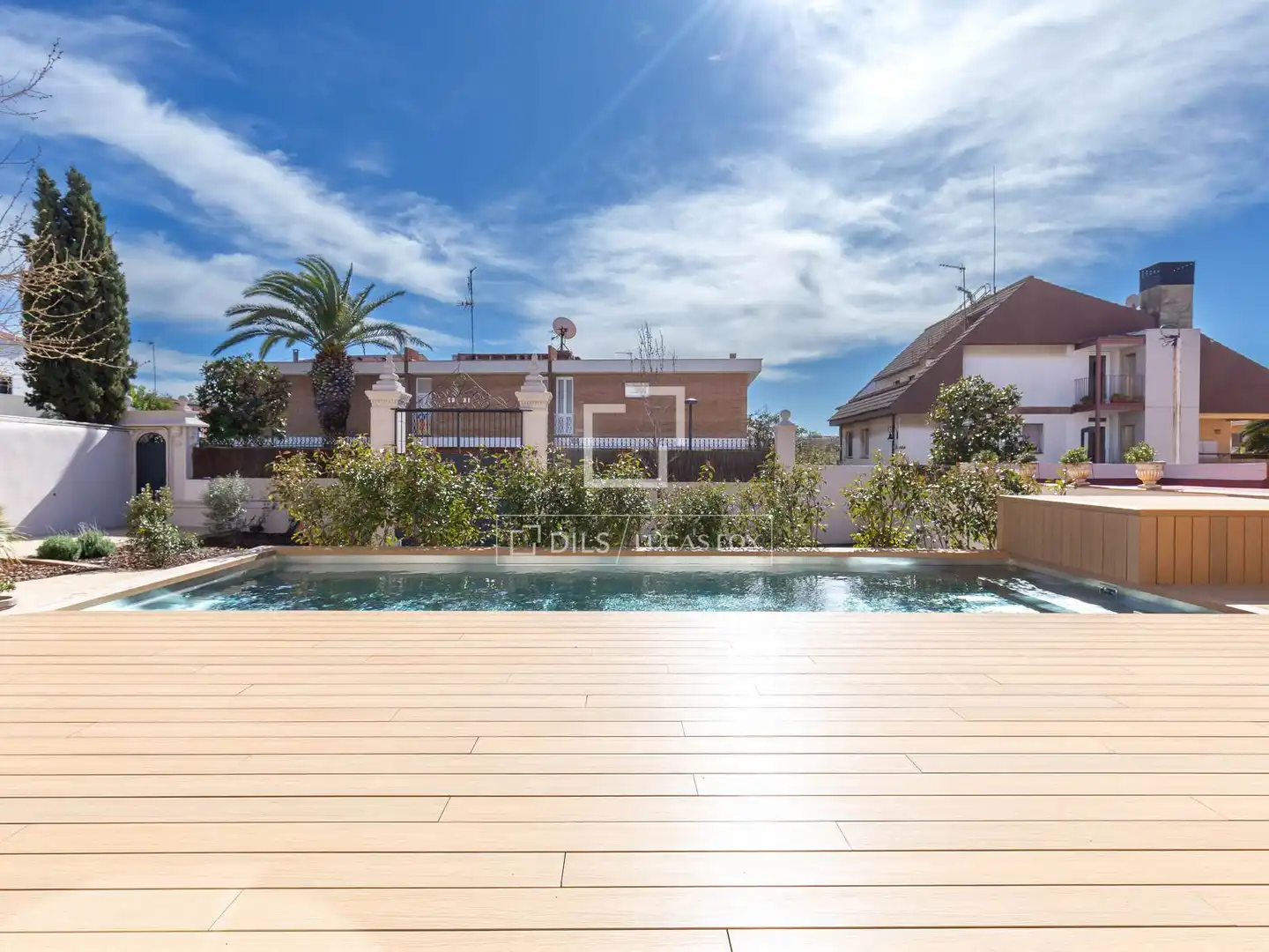 Vista exterior de Casa o chalet en venta en Sant Just Desvern con Aire acondicionado, Jardín privado y Terraza