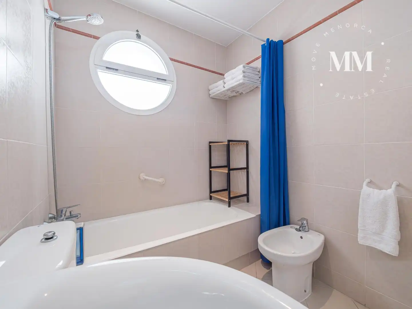 Badezimmer von Wohnungen zum Verkauf in Es Mercadal mit Klimaanlage, Terrasse und Möbliert