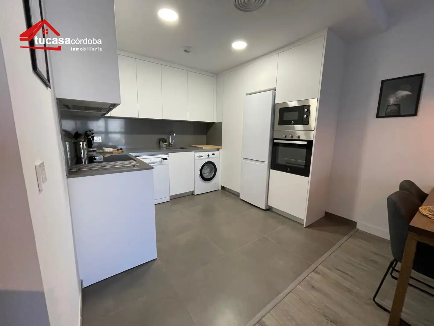 Cocina de Apartamento en venta en Córdoba con Aire acondicionado, Calefacción y Parquet