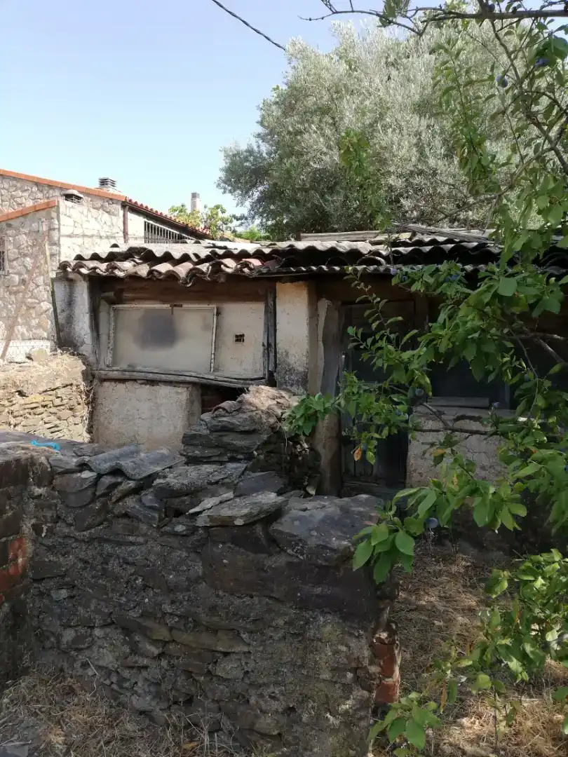 Vista exterior de Finca rústica en venda en Plasencia amb Jardí privat, Traster i Piscina