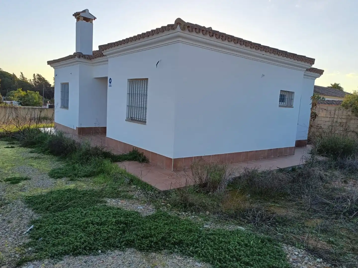Vista exterior de Casa o xalet en venda en Chiclana de la Frontera
