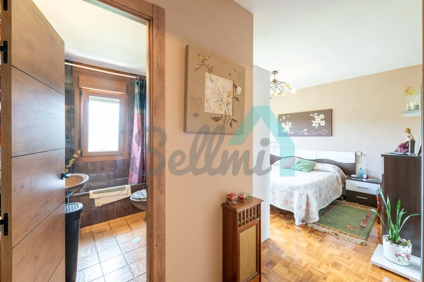 Bedroom of Houses for sale in Gijón   with Heating, Private garden and Terrace