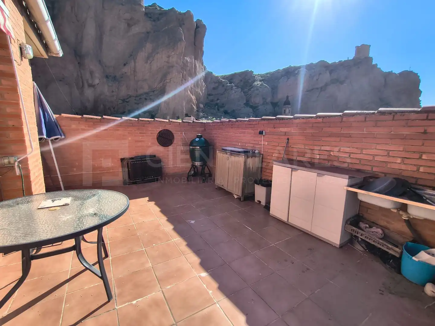 Terrace of Flat for sale in Quel