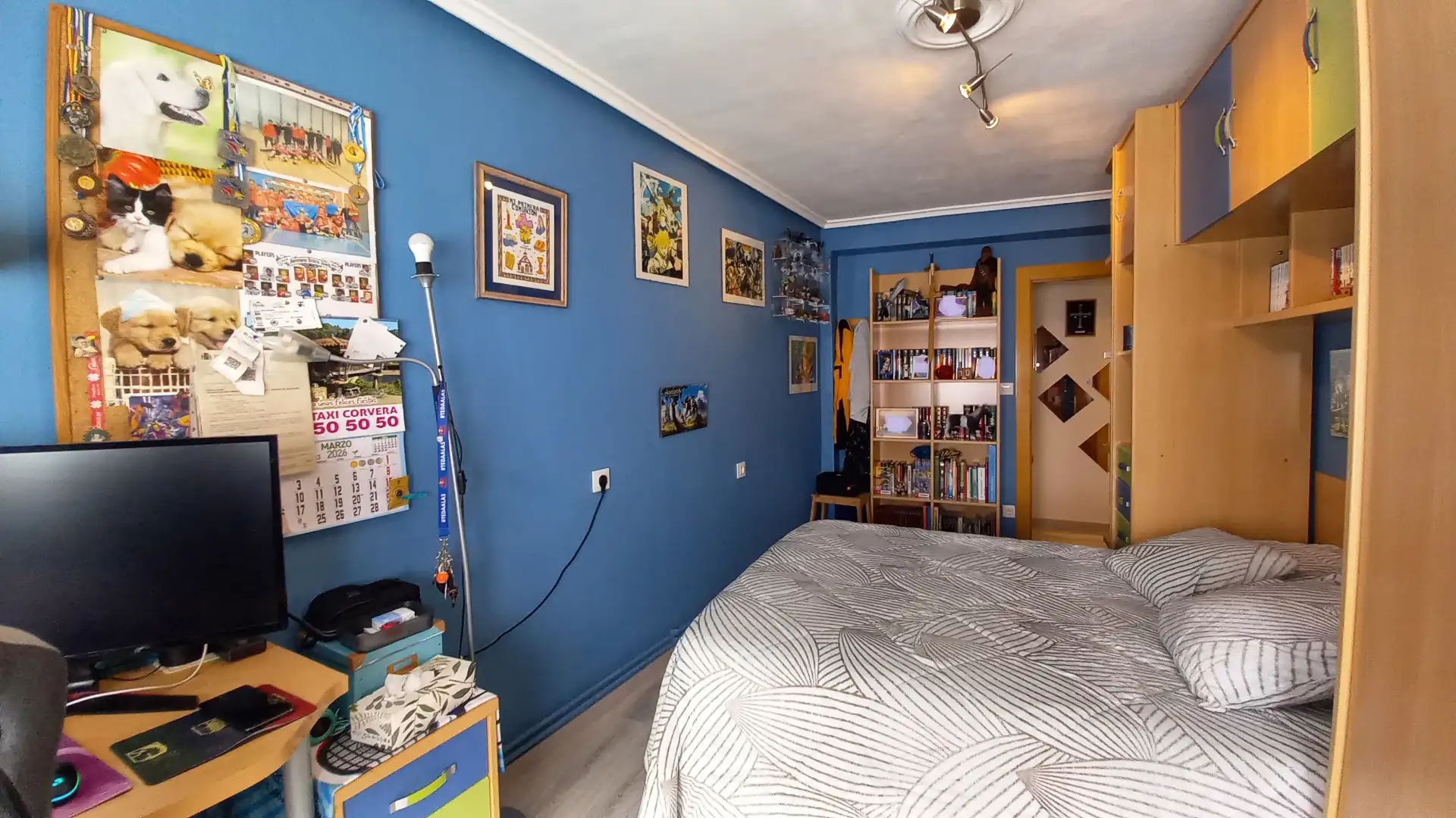 Bedroom of Flat for sale in Castrillón  with Heating, Storage room and Oven