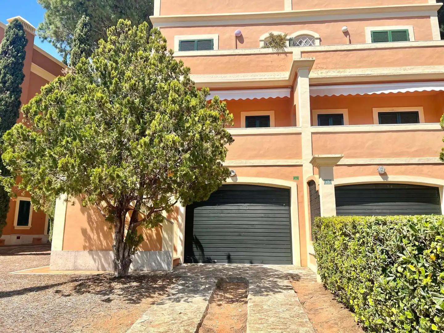 Exterior view of Detached homes for sale in Dénia  with Air Conditioner, Terrace and Community pool