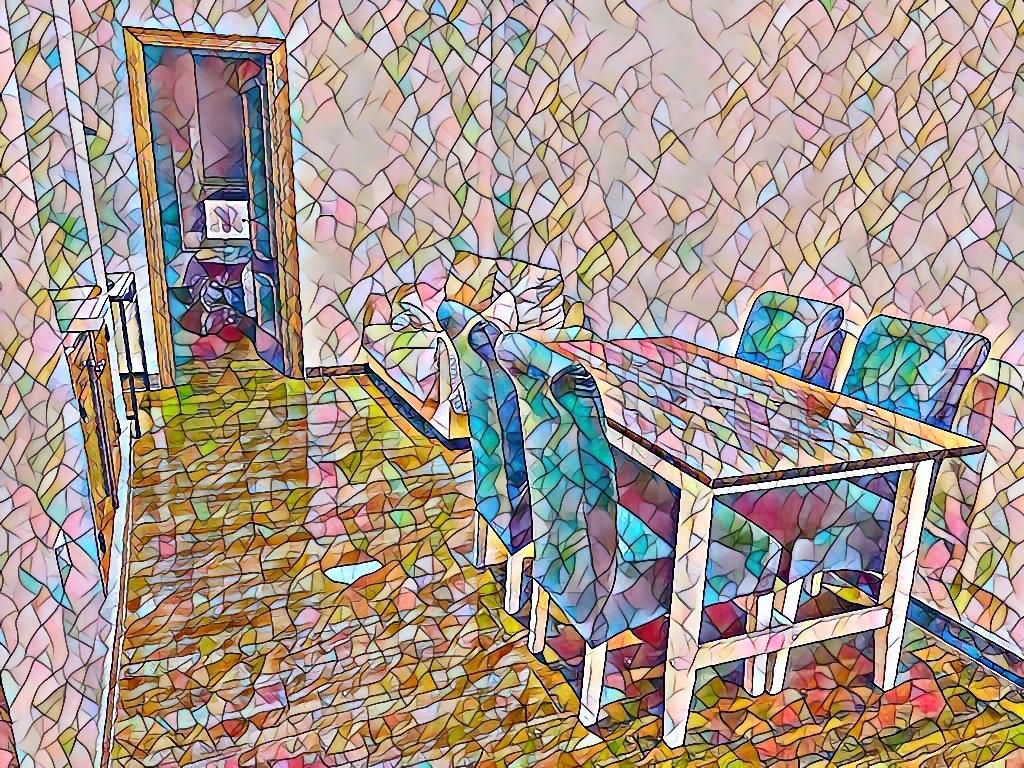 Dining room of Planta baja for sale in  Cádiz Capital  with Air Conditioner