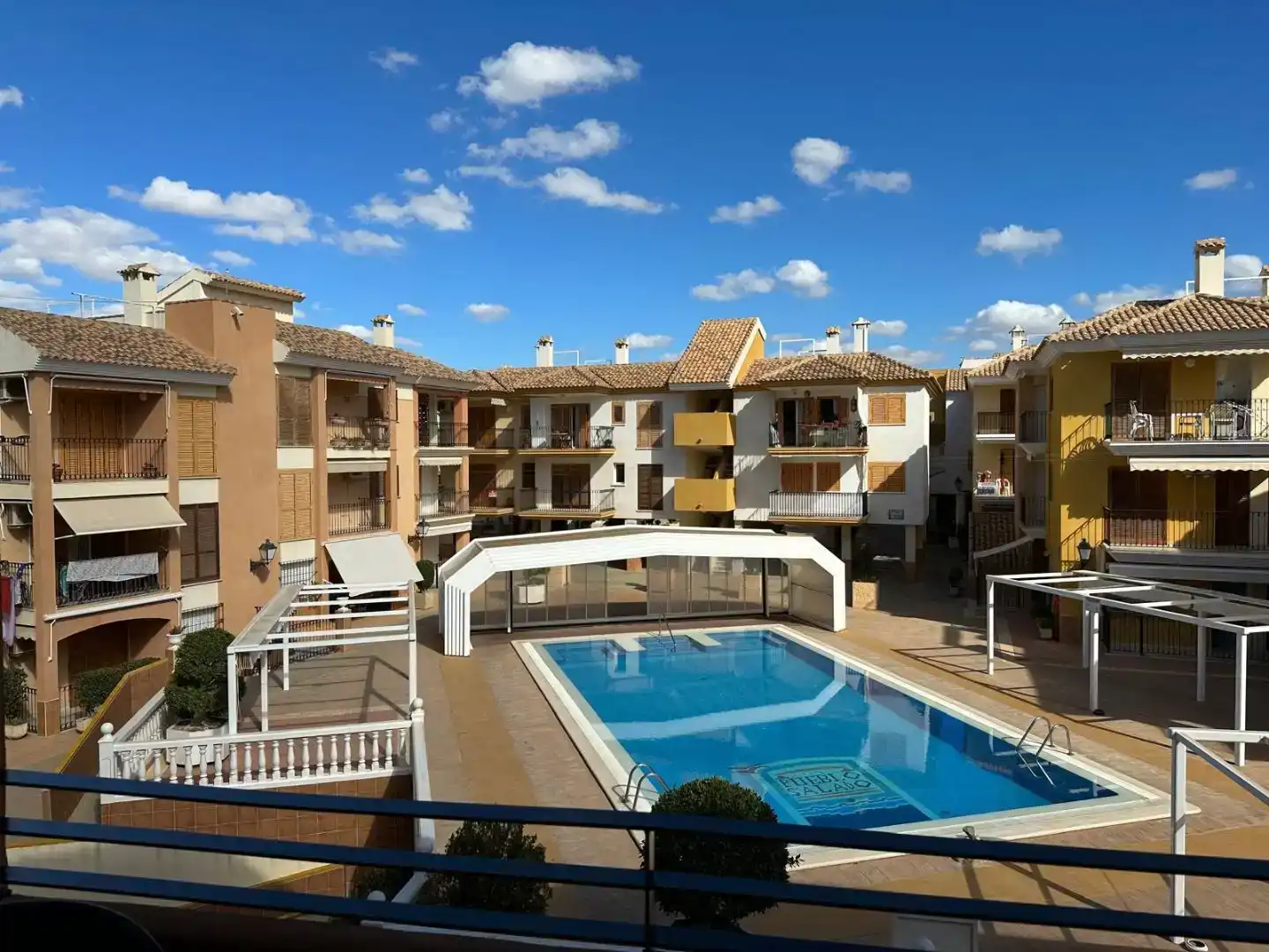 Exterior view of Flat for rent in Mazarrón  with Air Conditioner, Swimming Pool and Furnished