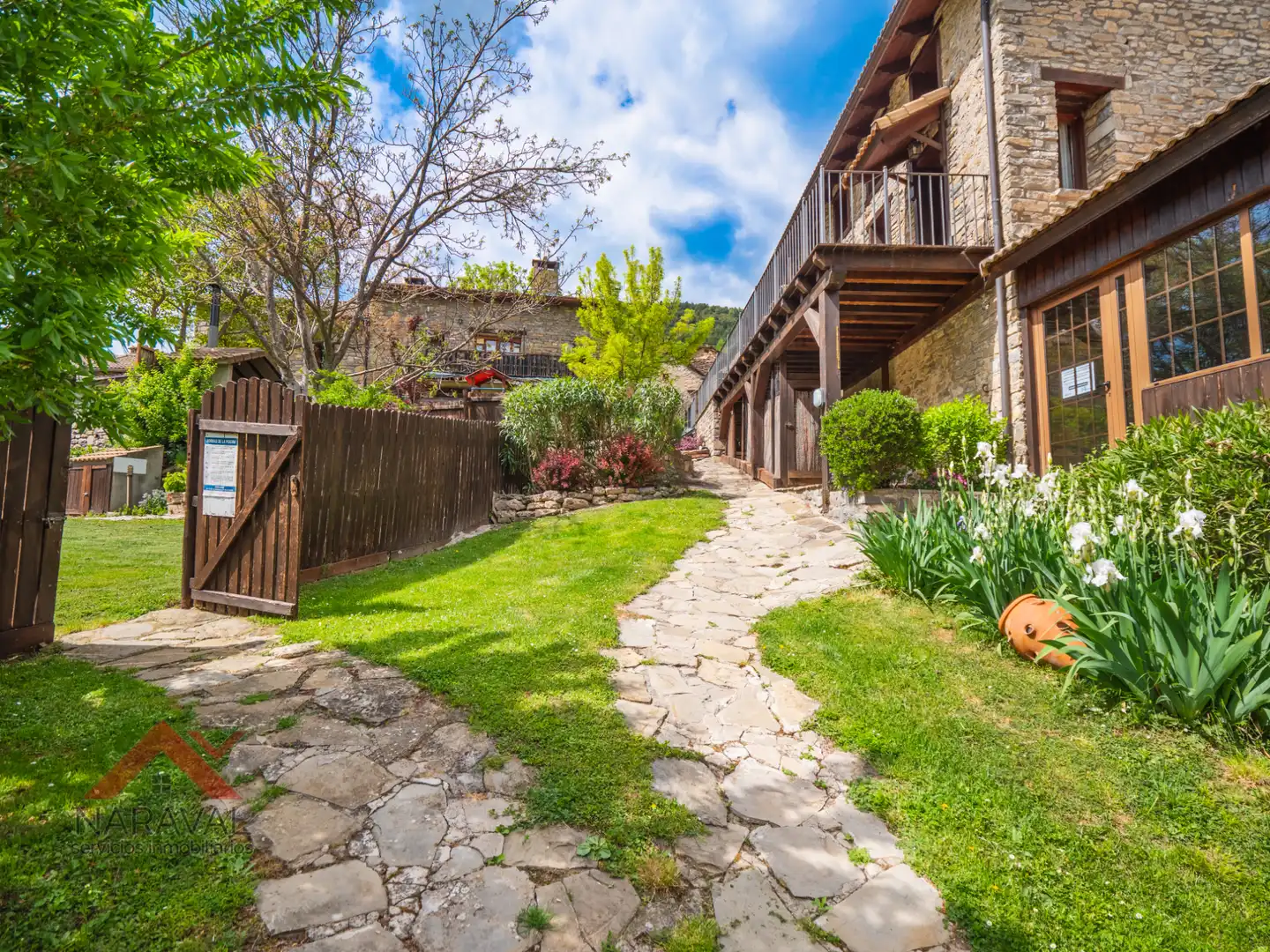 Jardín de Casa o chalet en venta en Fiscal con Aire acondicionado, Calefacción y Jardín privado
