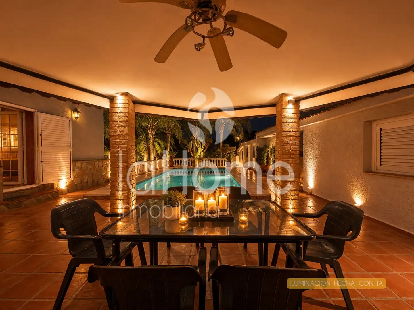 Terraza de Casa o chalet en venta en Paterna con Aire acondicionado, Calefacción y Jardín privado