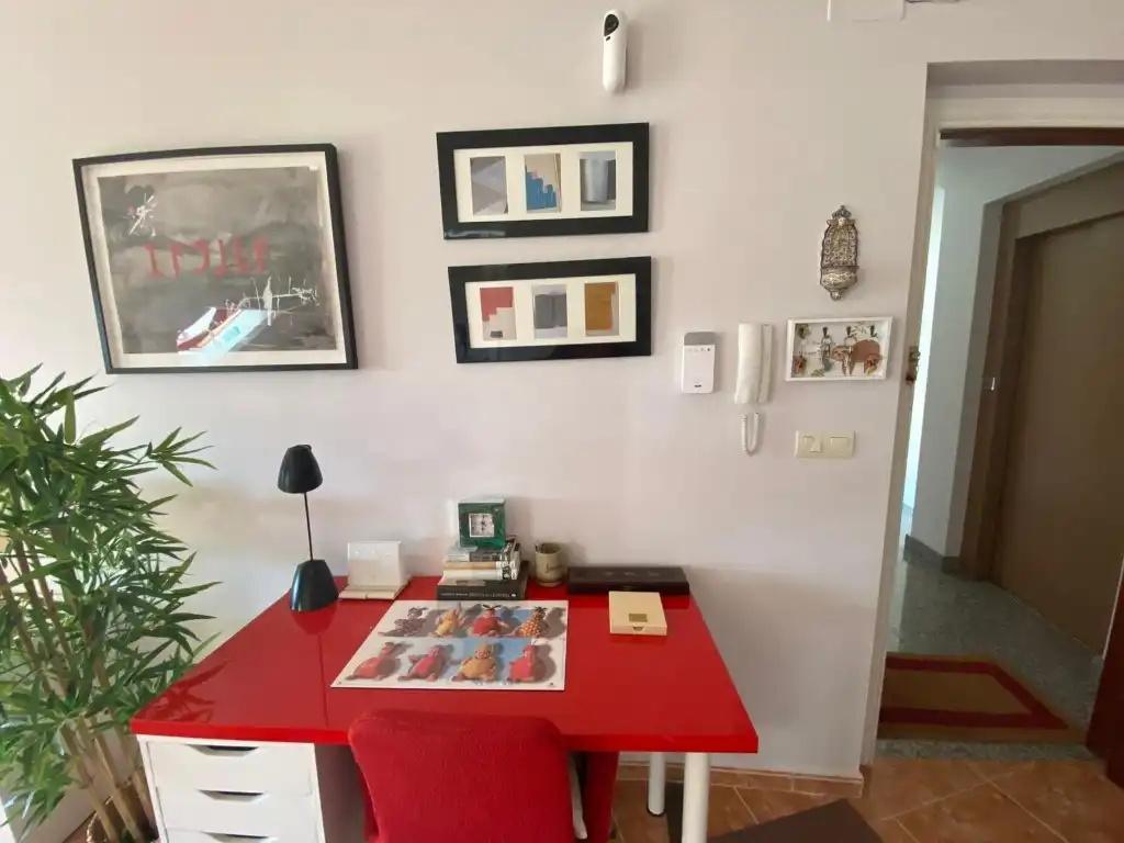 Dining room of Attic for rent in Ares