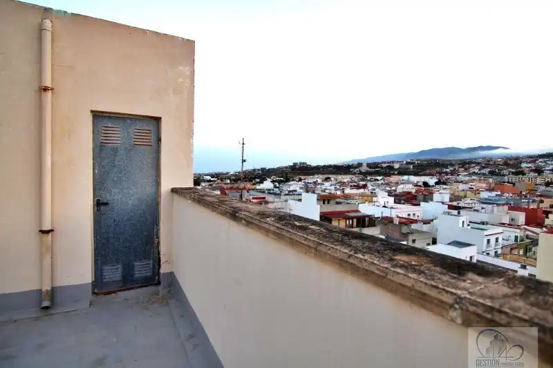 Balcony of Flat for sale in San Cristóbal de la Laguna  with Terrace, Storage room and Furnished