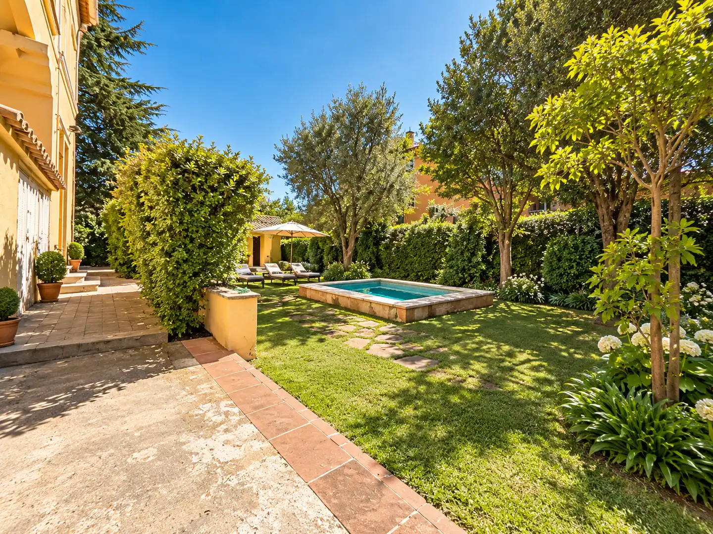 Jardí de Casa o xalet en venda en Cardedeu amb Calefacció, Jardí privat i Moblat