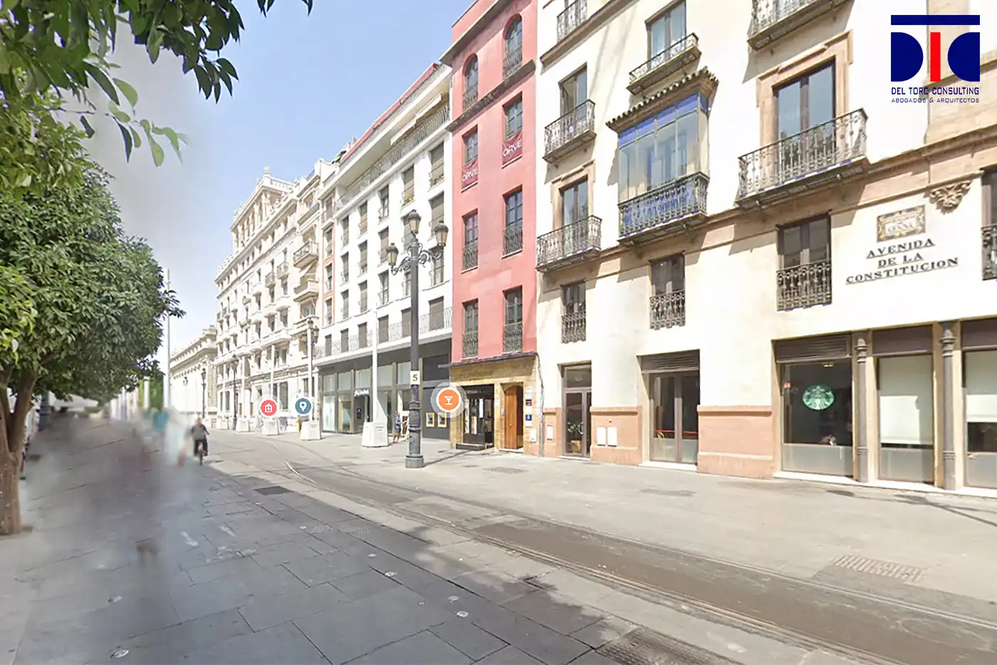 Exterior view of Commercial properties for rent in Sevilla  with Air Conditioner and Heating