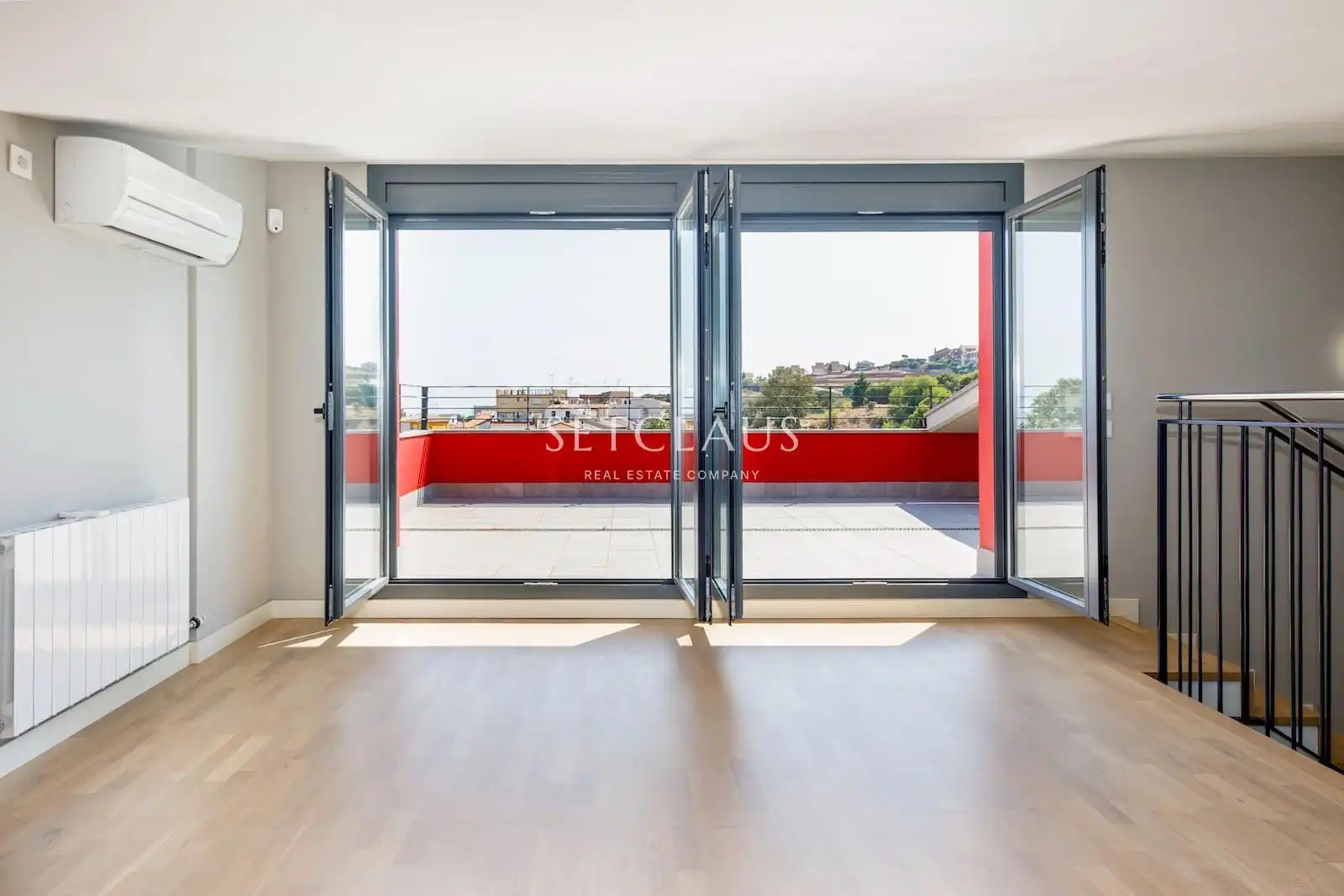 Terraza de Casa adosada de alquiler en Teià con Aire acondicionado, Calefacción y Jardín privado