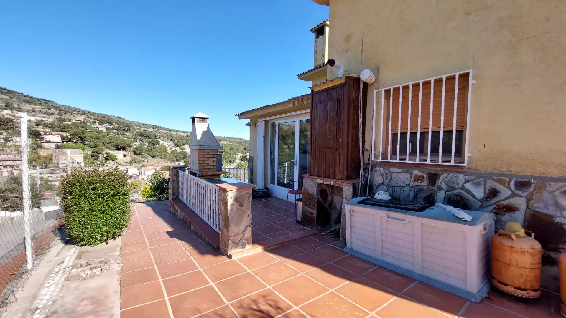 Terrassa de Casa o xalet en venda en Sant Llorenç Savall amb Calefacció, Jardí privat i Terrassa