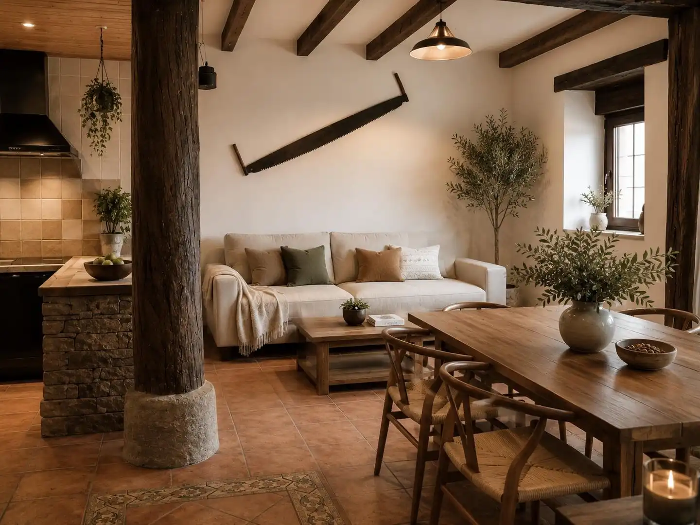 Living room of Houses for sale in Zierbena  with Heating, Terrace and Storage room