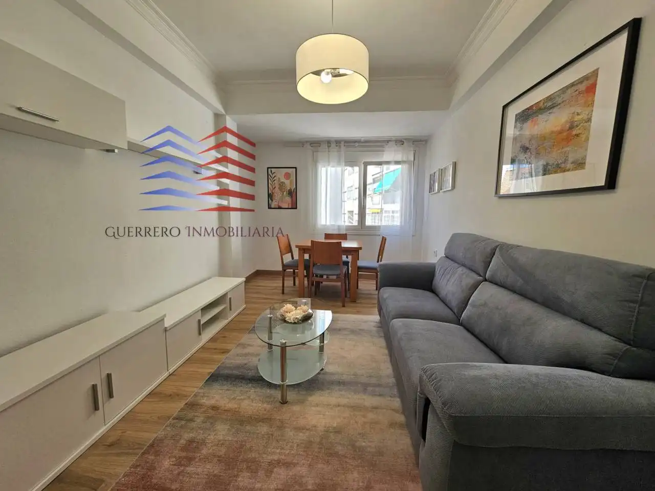 Sala de estar de Piso de alquiler en Ourense Capital  con Calefacción, Parquet y Alarma