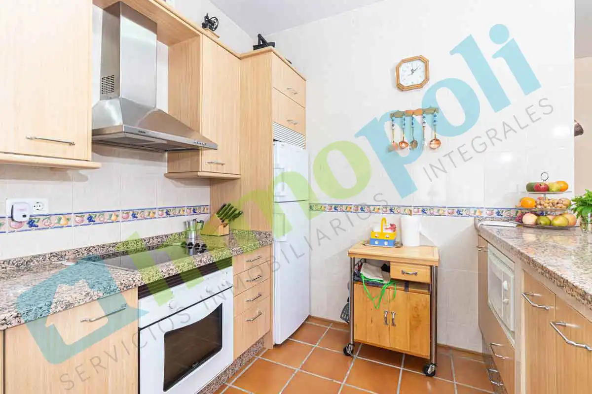 Küche von Haus oder Chalet zum Verkauf in Badajoz mit Klimaanlage und Abstellraum