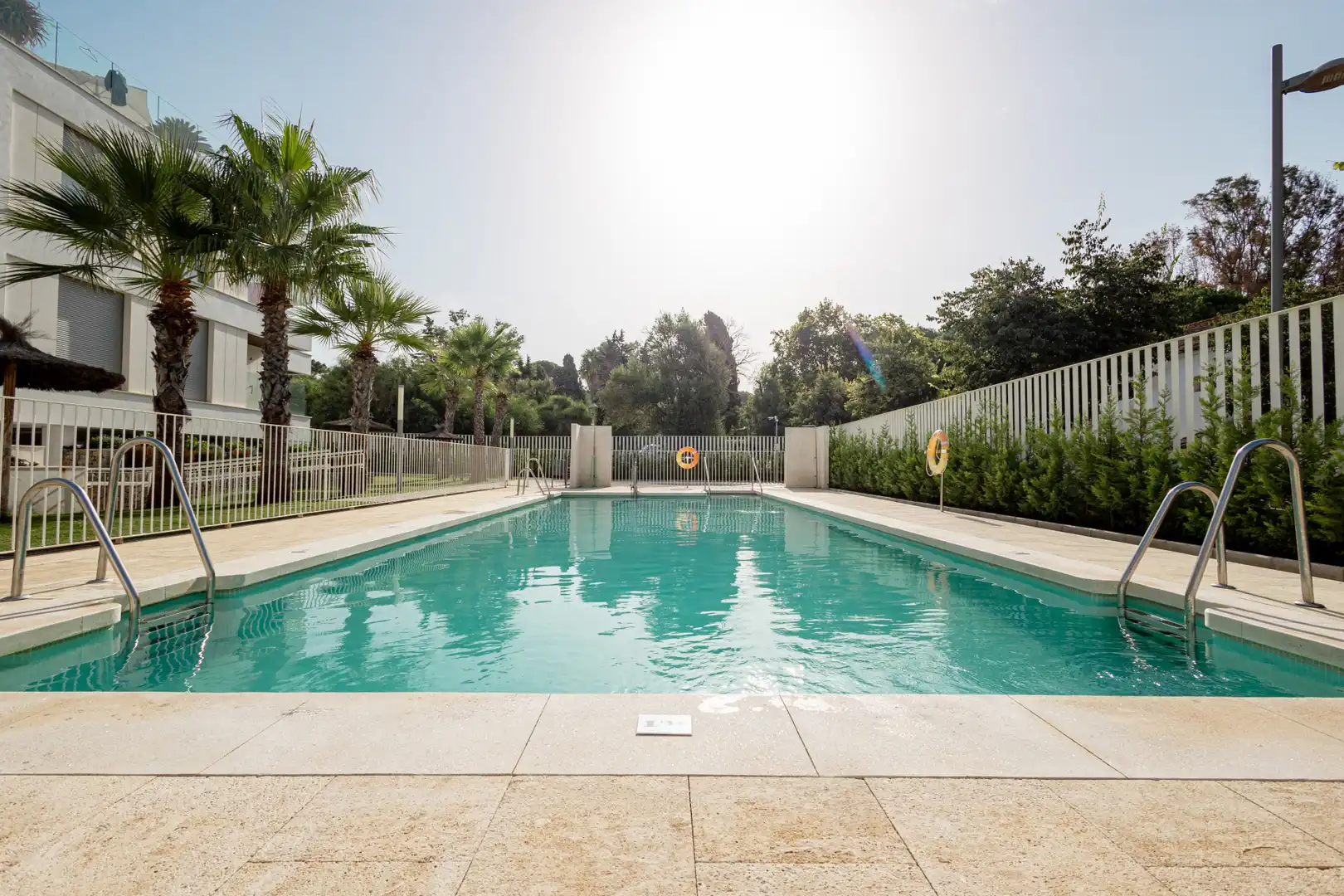 Swimming pool of Attic for sale in Marbella  with Air Conditioner, Heating and Terrace
