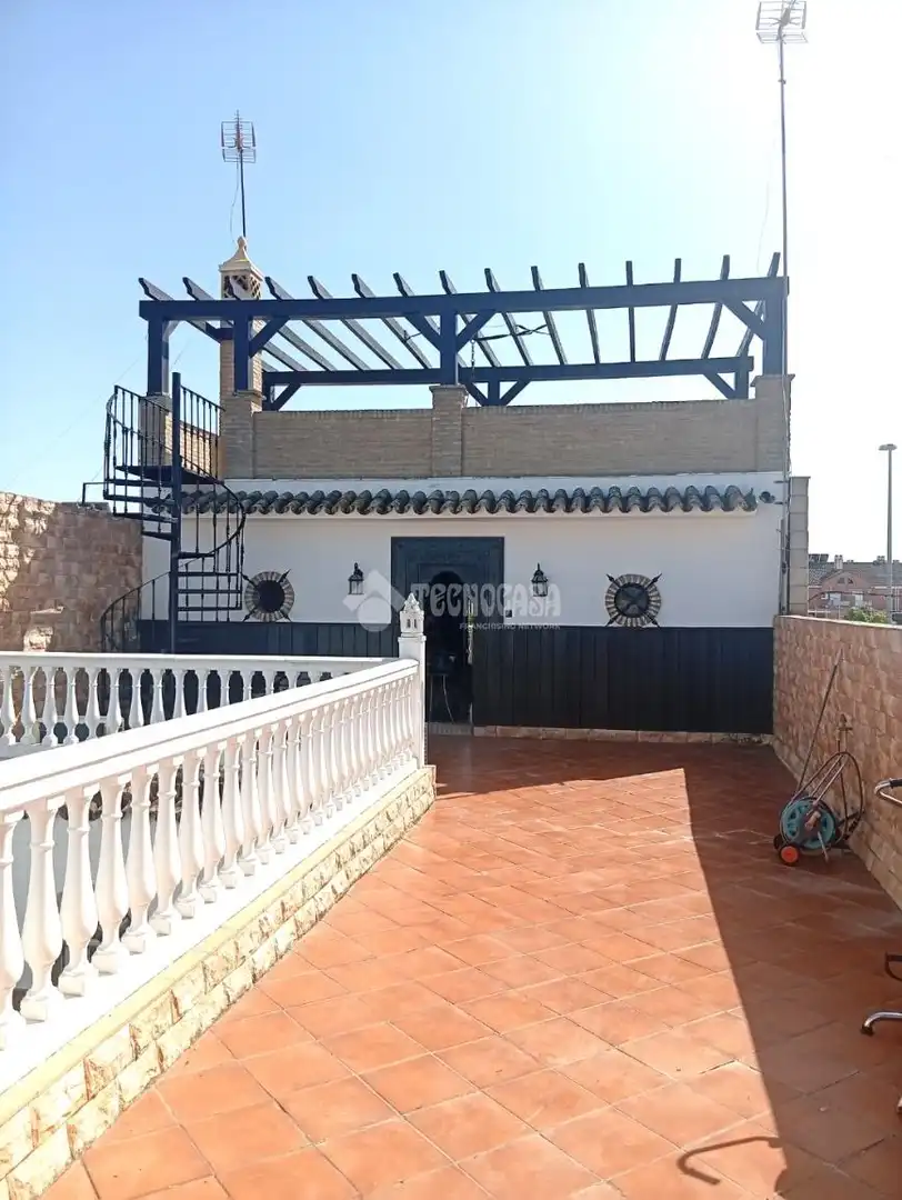 Terrassa de Casa adosada en venda en Coria del Río, Sevilla